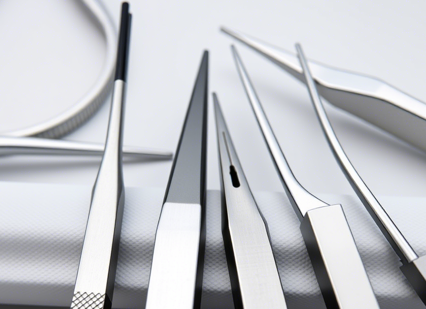 Titanium nitride PVD plating improves wear resistance of medical tools through thin film vapor deposition coating
