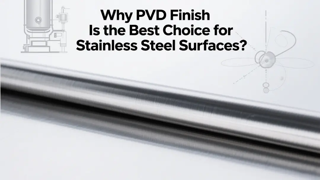 Discover why PVD finish is the ultimate solution for durable, stylish stainless steel surface treatments