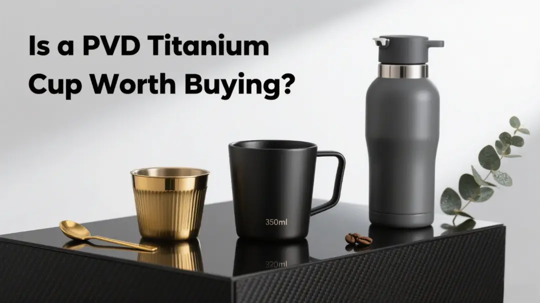 Premium PVD titanium cups combine style and durability, making them a top choice for modern consumers