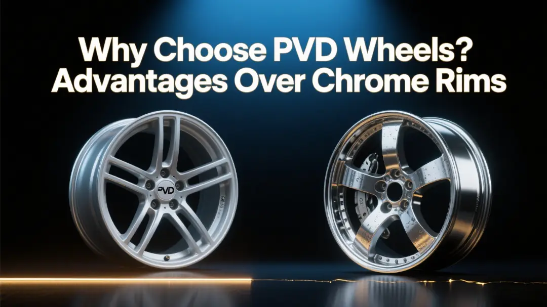 Why PVD is the preferred choice over chrome for car rims, providing scratch resistance and vibrant finishes