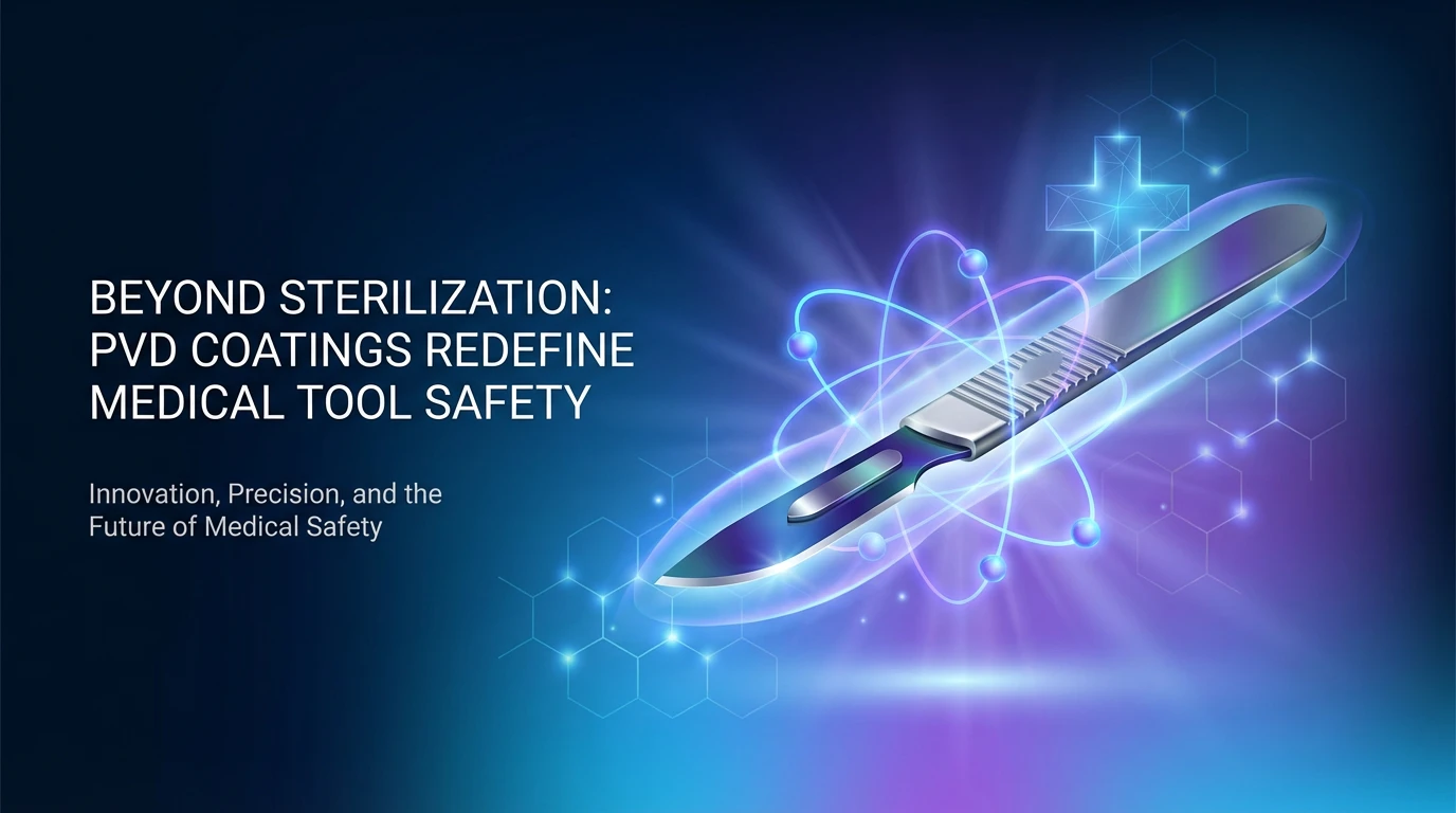 PVD coated surgical products